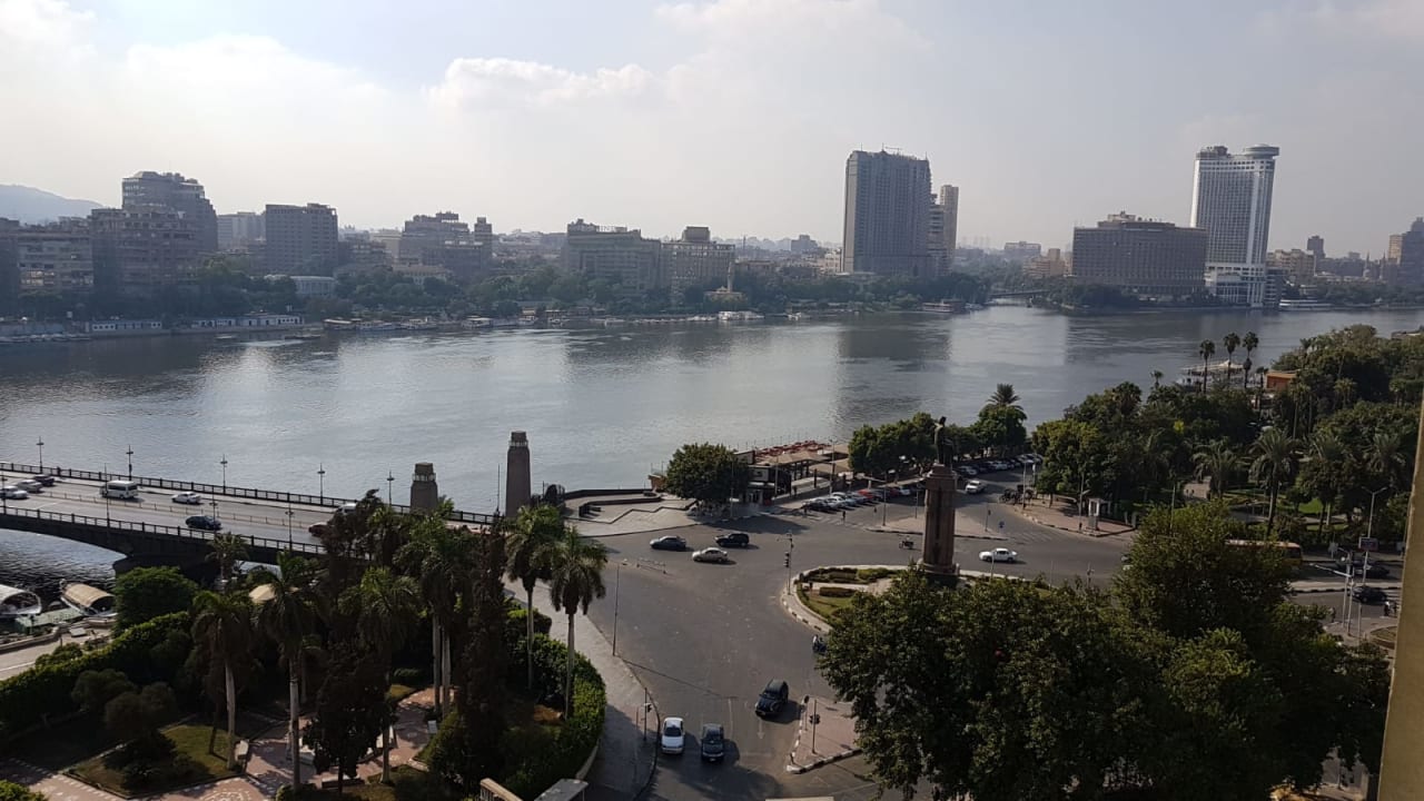 Ausblick Novotel Cairo El Borg