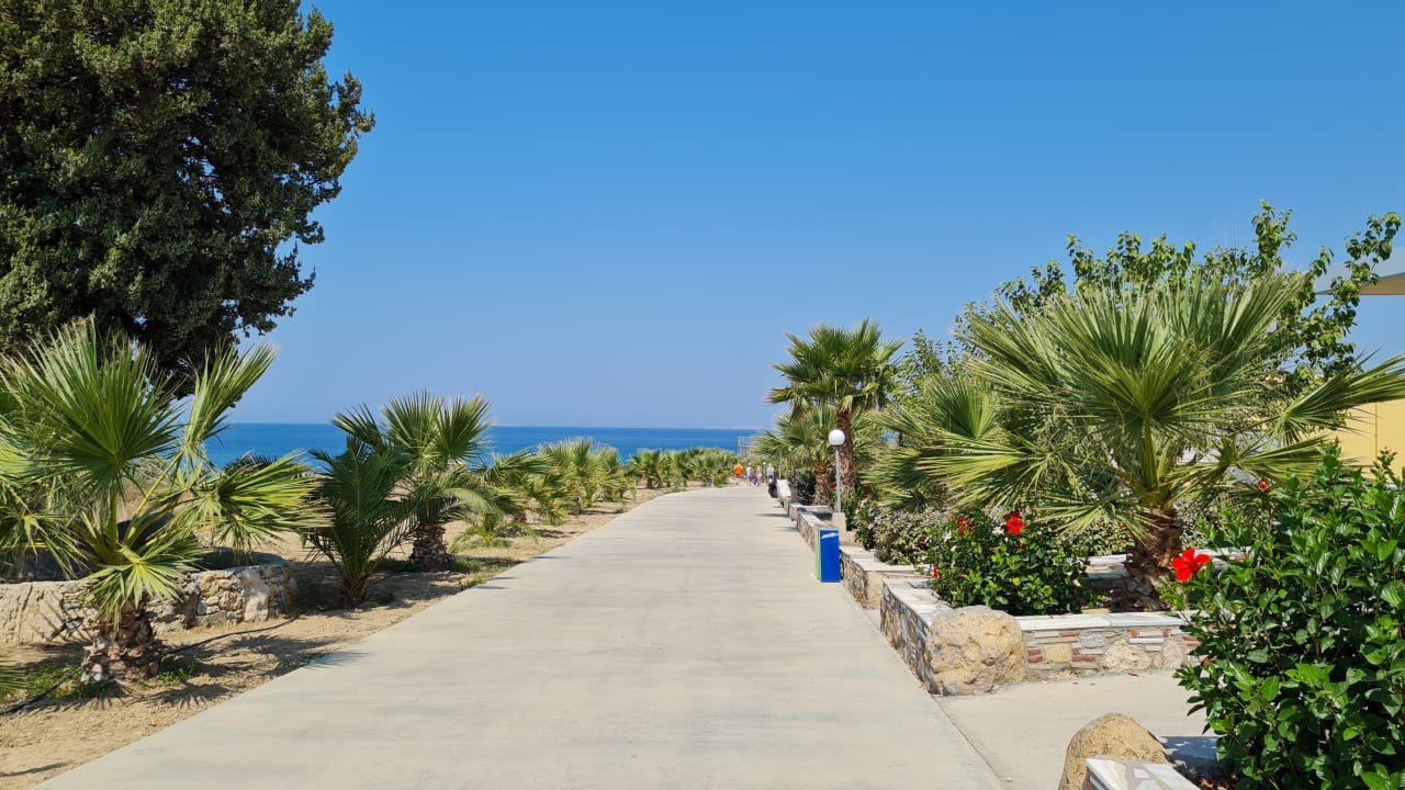 Ausblick Hotel Kouros Palace