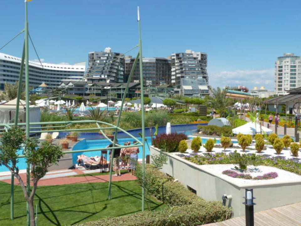 Blick aufs Hotel Limak Lara Deluxe Hotel & Resort