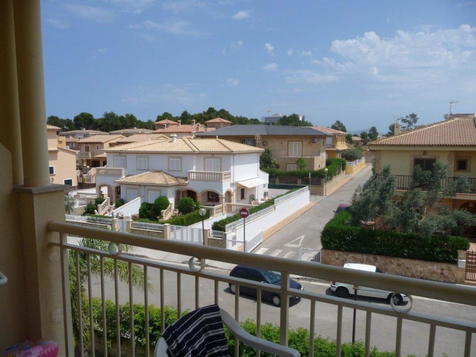 Ausblick vom Balkon 4210 - private Wohnbebauung Zafiro Mallorca