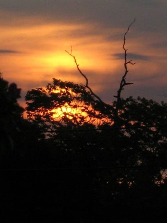 Sonnenuntergang Gästehaus Impangele