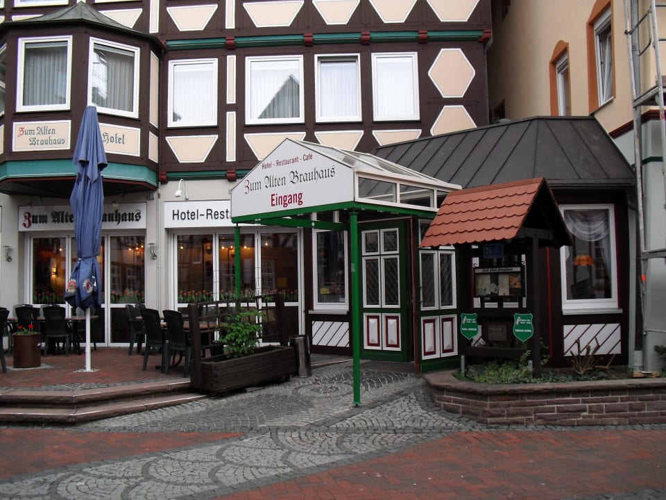 Eingangsbereich Hotel Zum alten Brauhaus