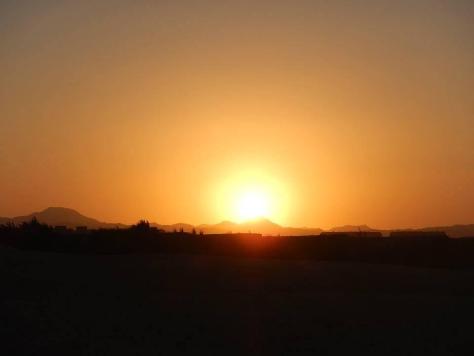 Blick aus dem Zimmer - Sonnenaufgang Steigenberger Coraya Beach - Adults only
