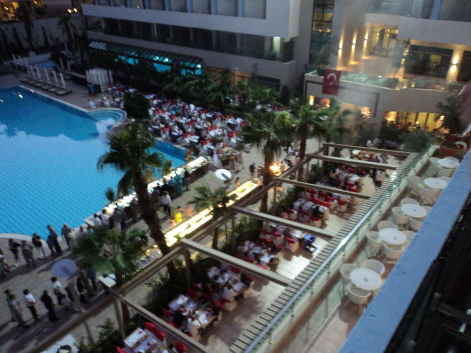 Türkischer Abend von oben Port Side Resort Hotel