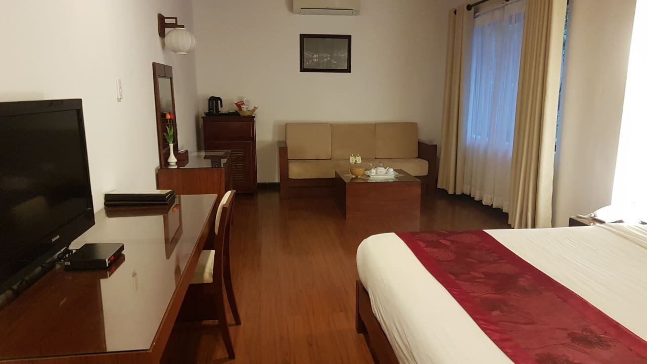 Zimmer Hotel Vinh Hung Riverside Resort & Spa