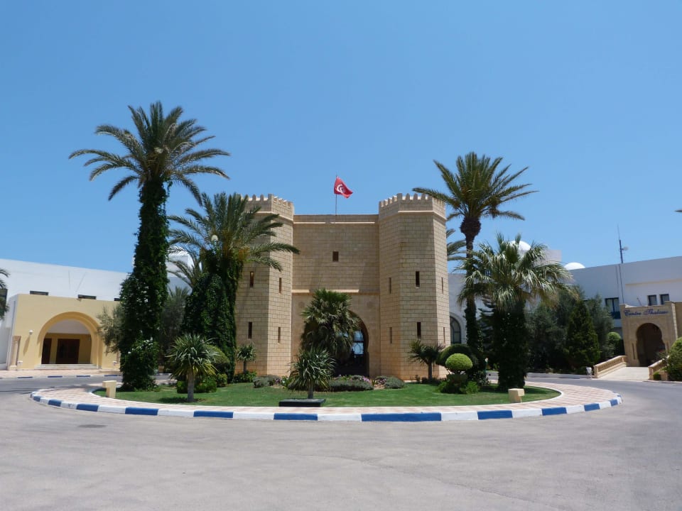 Eingang Mahdia Palace Thalasso