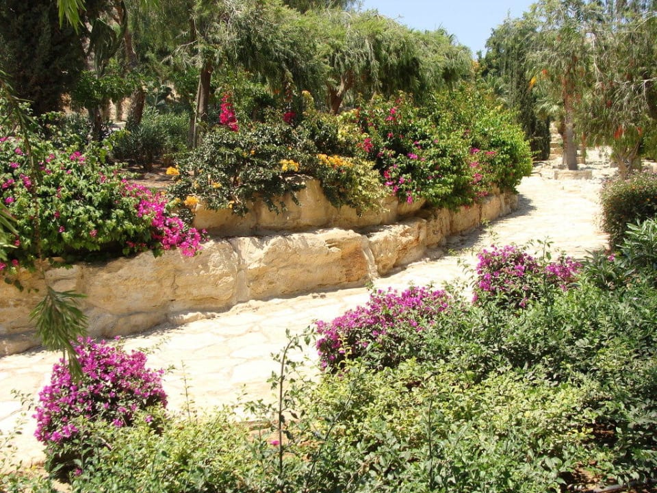 Garten bei der Flusslandschaft Columbia Beach Resort