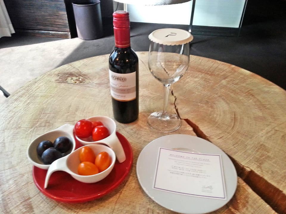 Willommensgruß im Zimmer The Plaza Hotel