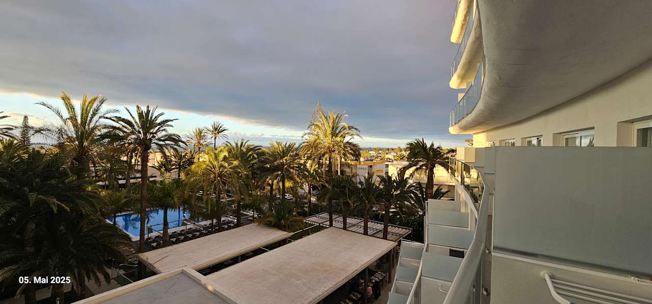 Ausblick Hotel Riu Palace Palmeras