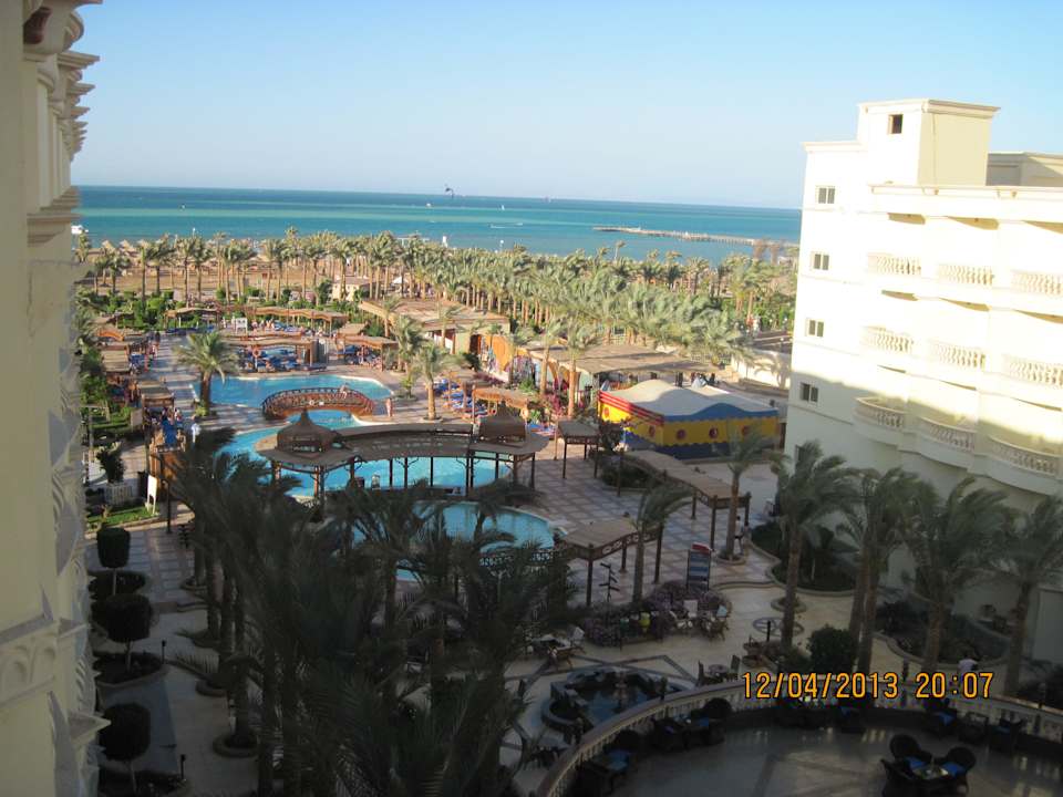 Вид с нашего номера Riviera Aqua Park Resort