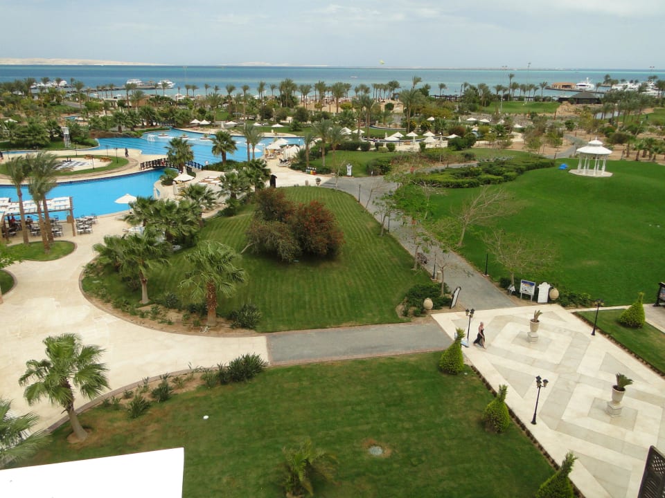 Balkonblick Steigenberger ALDAU Beach Hotel