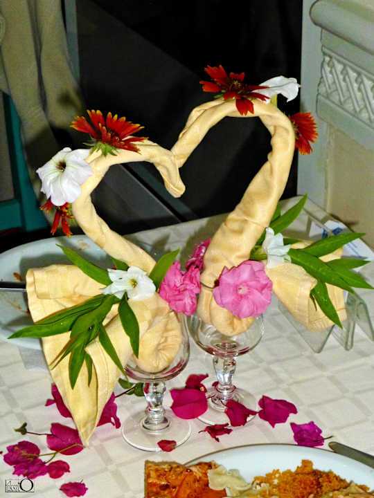 Ozdoba stolika  Houda Golf & Beach Club