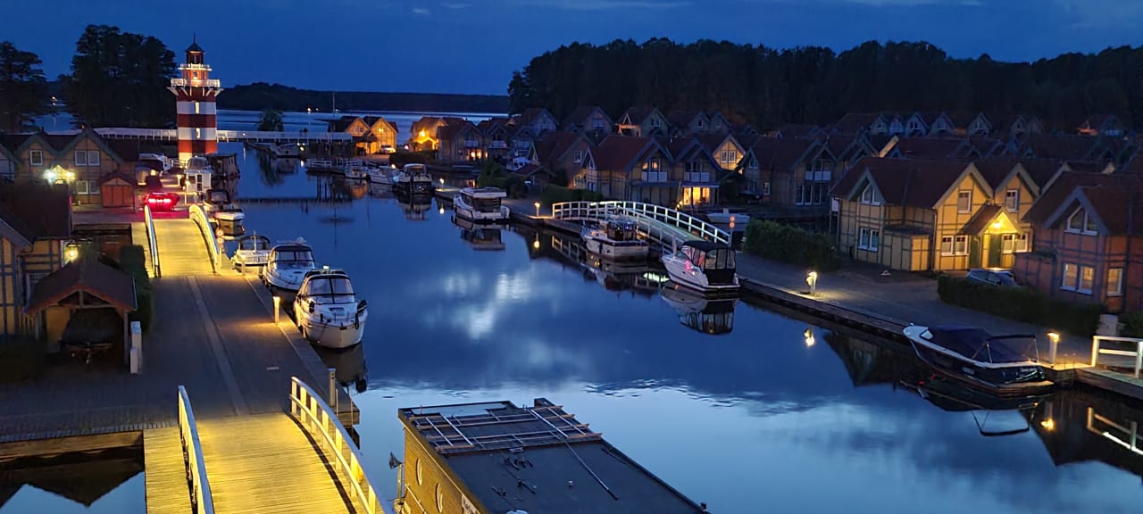 Ausblick Precise Resort Hafendorf Rheinsberg