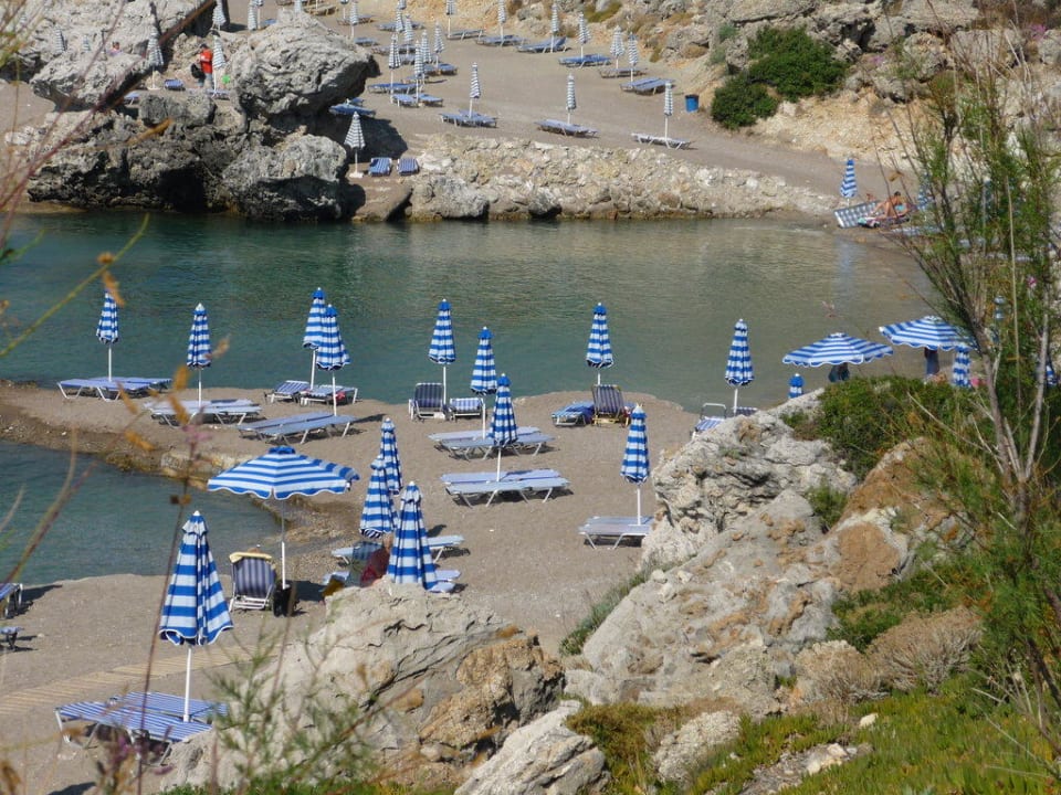 Hauseigener Strand Hotel Kalithea Horizon Royal