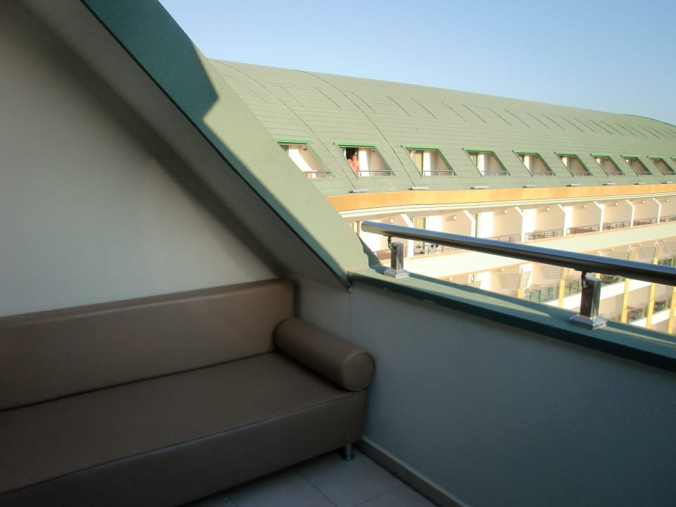 Aussicht vom Balkon Hotel Delphin Imperial