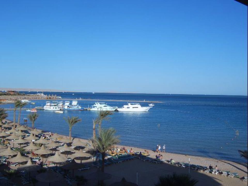 Ausblick vom Balkon Giftun Azur Resort