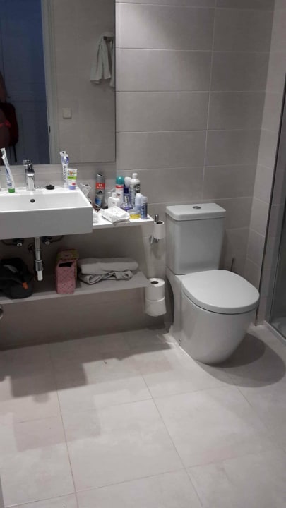 Badezimmer  La Santa Maria Hotel