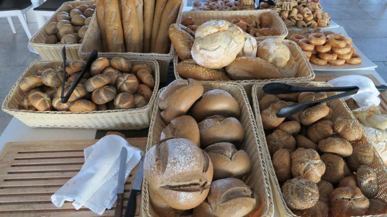 Teil des Frühstücksbüffets Servatur Playa Bonita