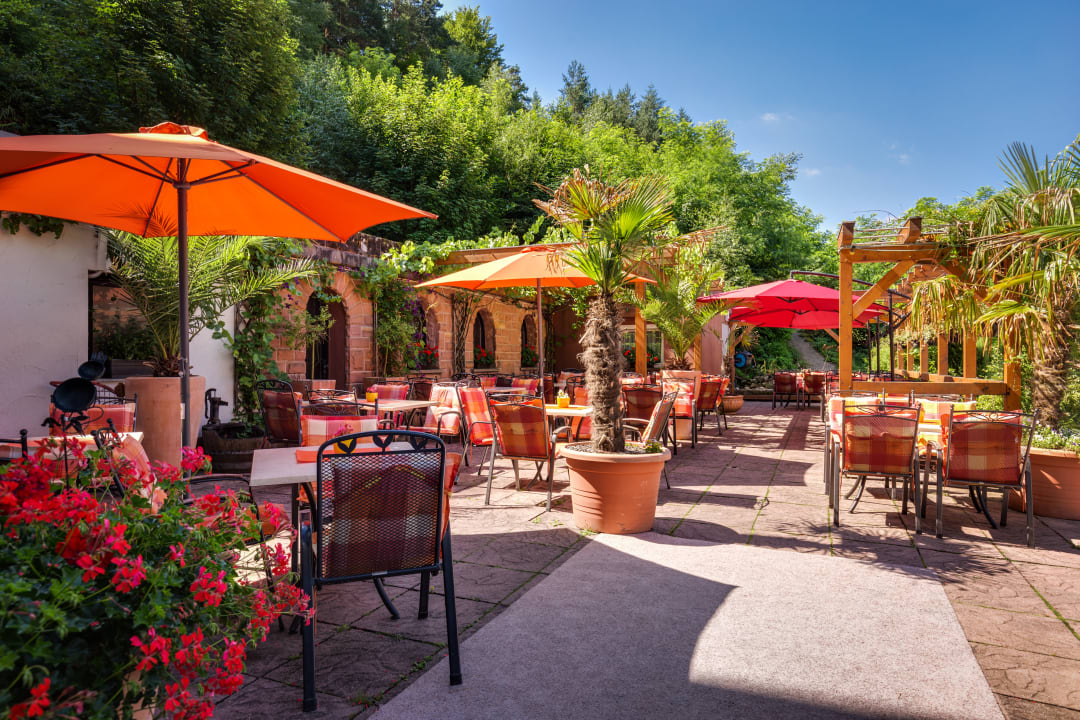 Gartenanlage Hotel Die kleine Blume