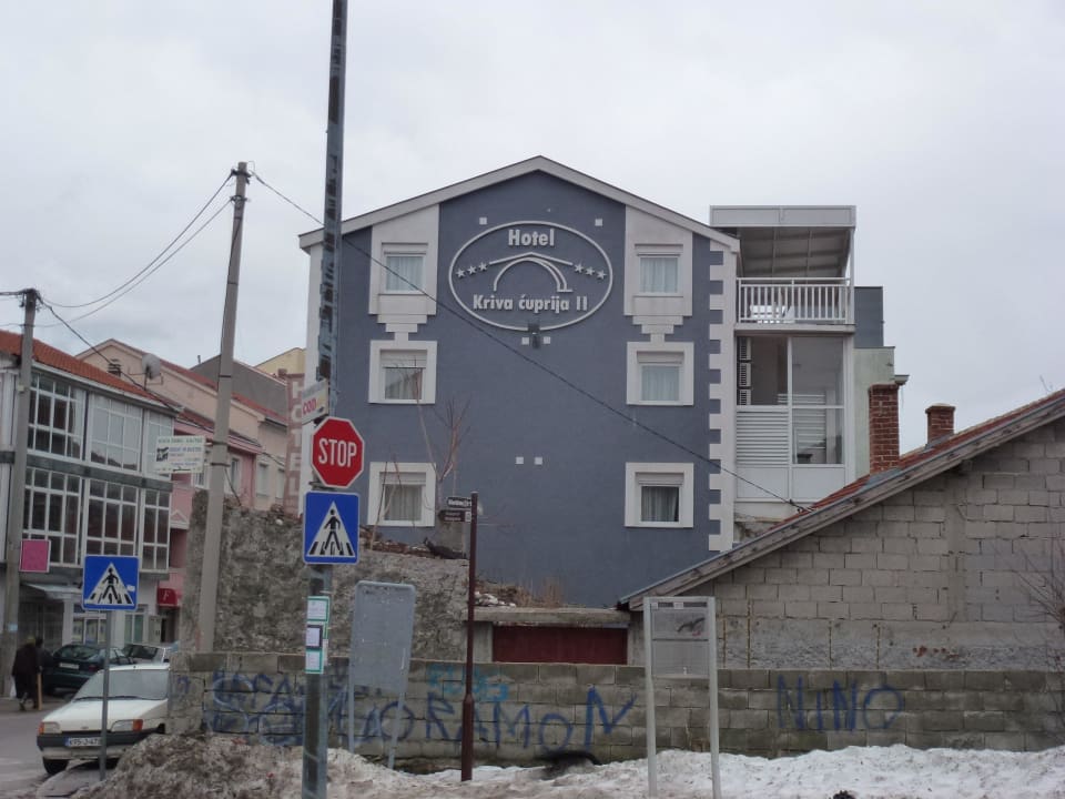 Ansicht von Brücke aus Hotel Kriva Cuprija 2