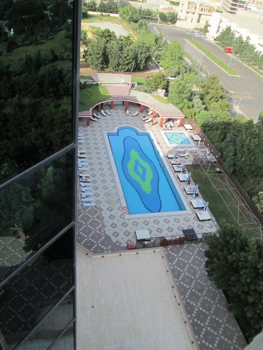 Vogelperspektive Grand Hotel Europe