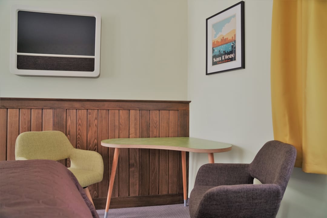 Zimmer Themenhotel 50s ville Motel