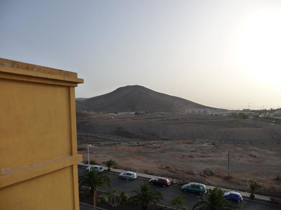 Ausblick von der 3. Etage des Haupthauses Occidental Jandía Playa