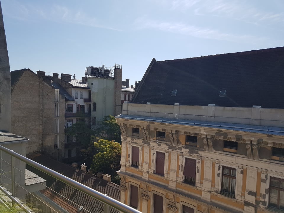 Ausblick Continental Hotel Budapest