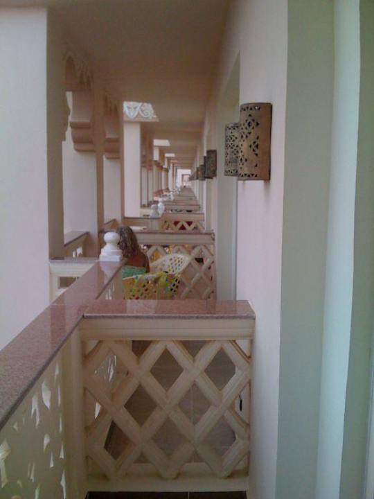 Así son las terrazas de las habitaciones Pickalbatros Palace Resort