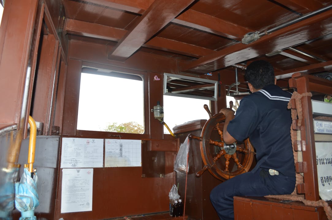 River shuttle boat Chatrium Hotel Riverside Bangkok
