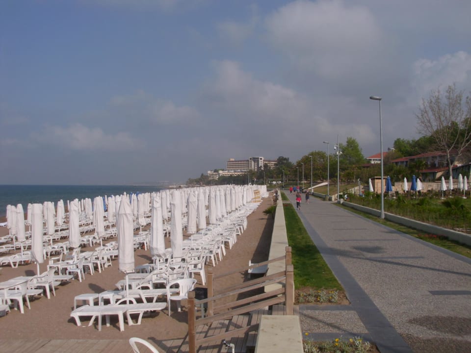 Promenade Richtung Kumköy Hotel Sirma