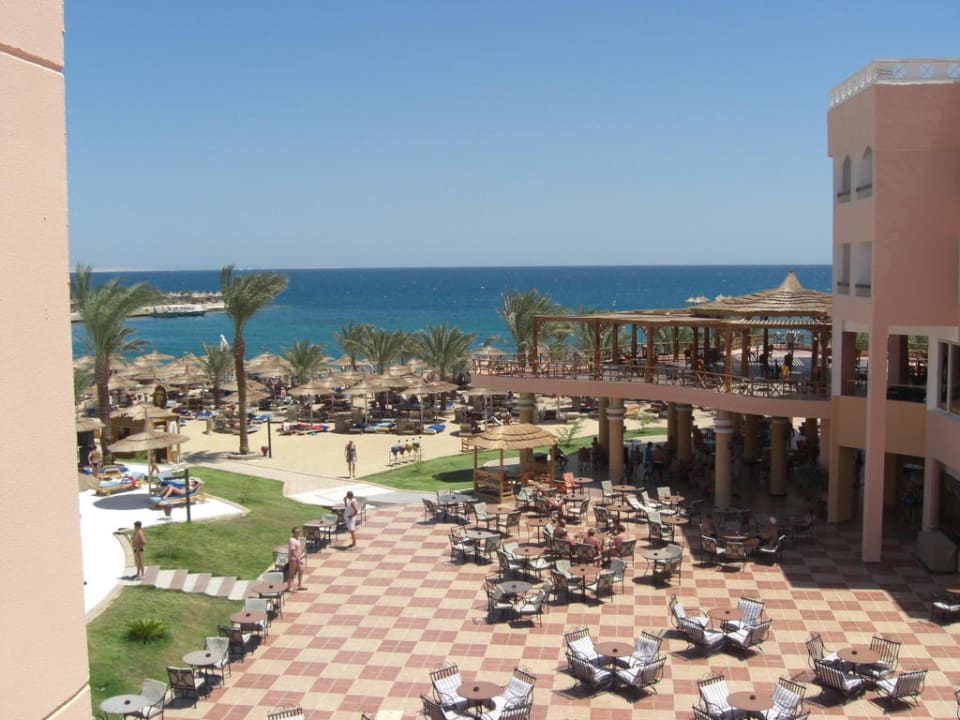 Blick vom Balkon Beach Albatros Resort