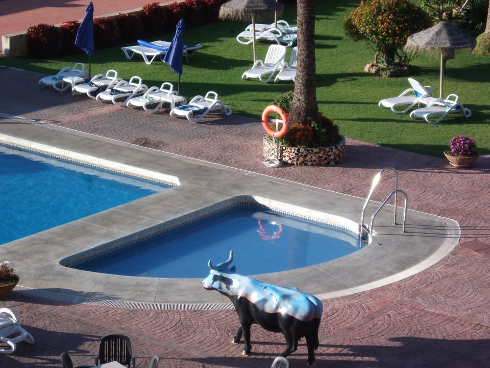 Вид с балкона. Hotel Royal Costa