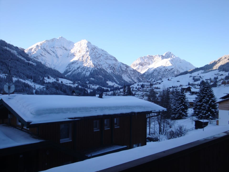 Ausblick von unserem Balkon Hotel Birkenhöhe