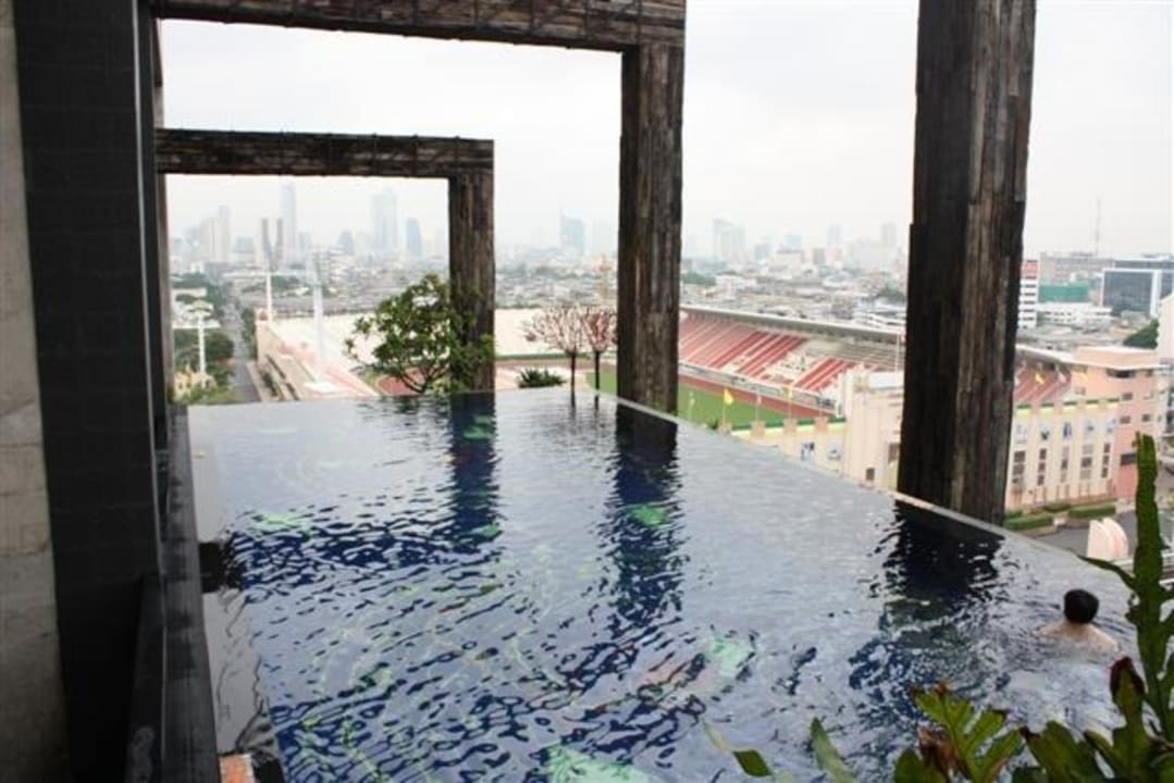 Pool mit Ausblick auf die City Siam@Siam Design Hotel Bangkok