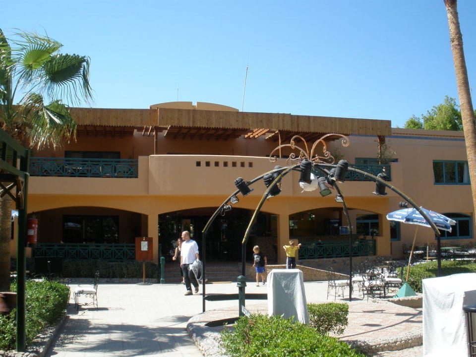 Hintereingang aufs Hotel Giftun Azur Resort