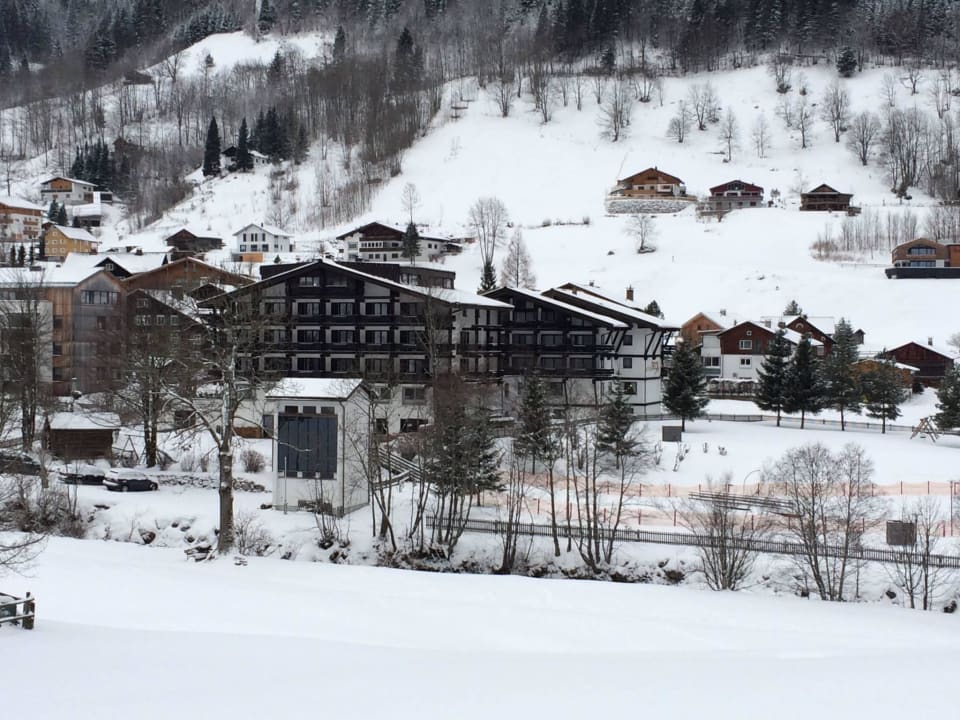Blick auf das Hotel Sporthotel Beck