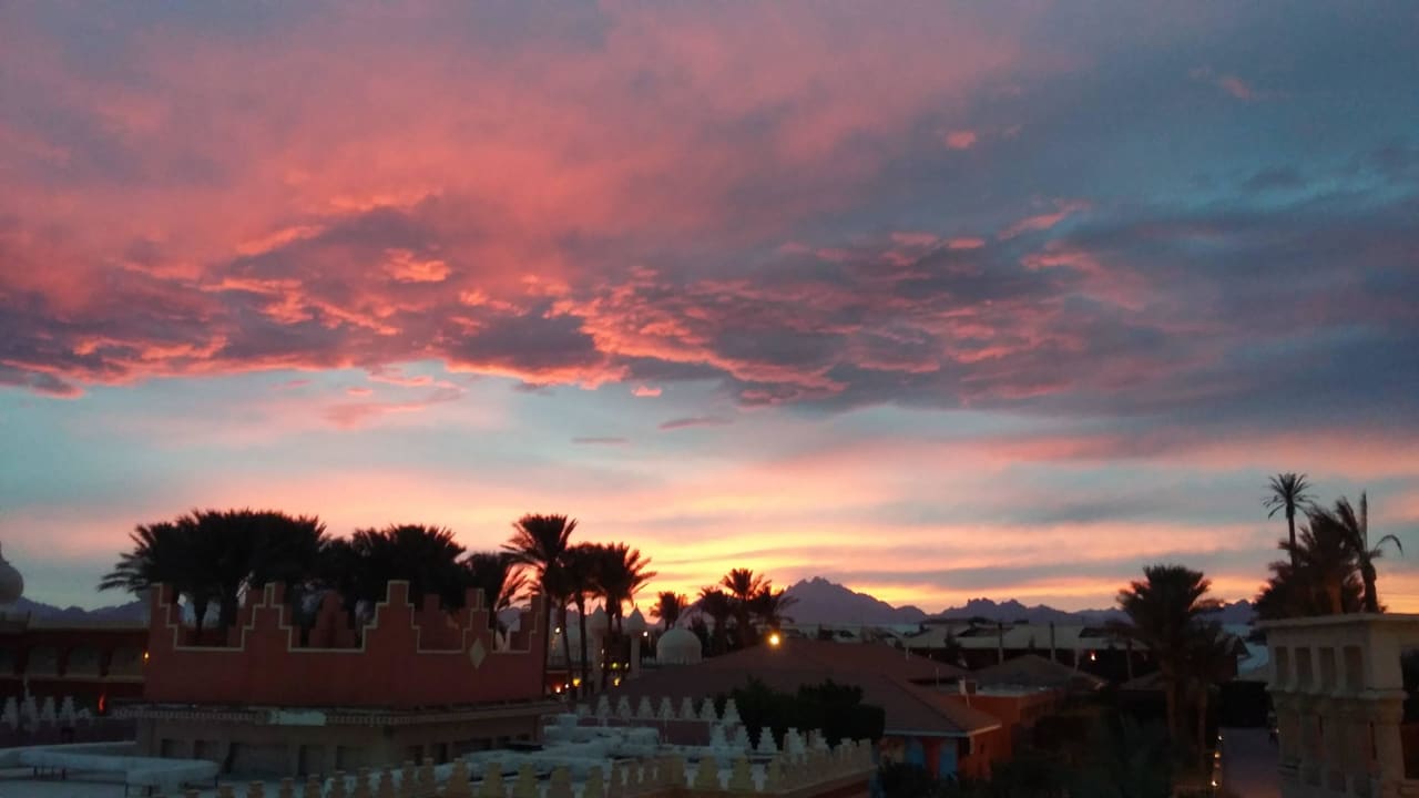 Sonnenuntergang Pickalbatros Alf Leila Wa Leila Resort - Neverland Hurghada