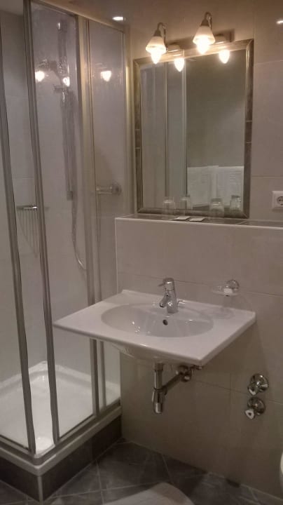 Badezimmer Hotel Huberhof