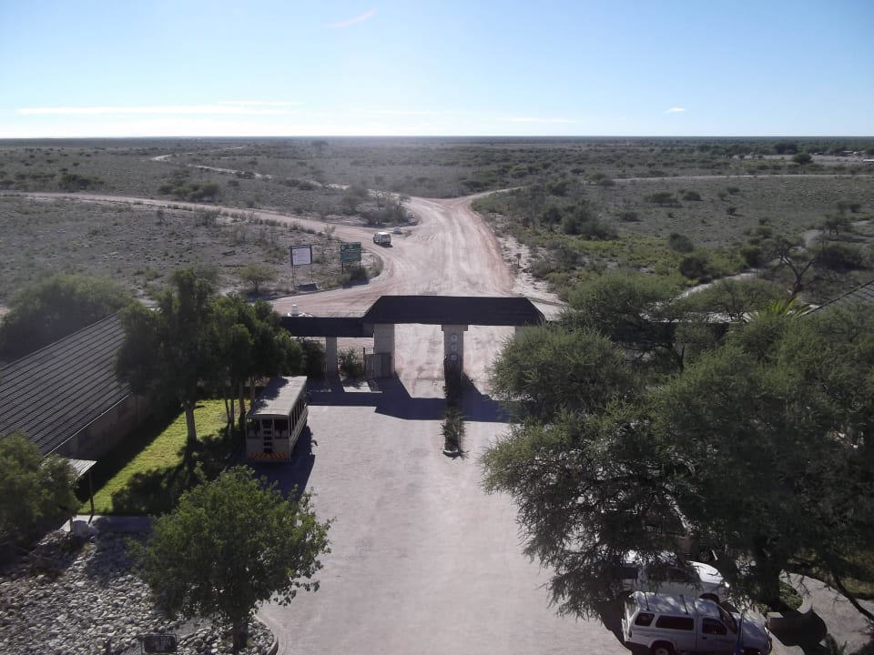 Nochmal vom Turm Okaukuejo Camp