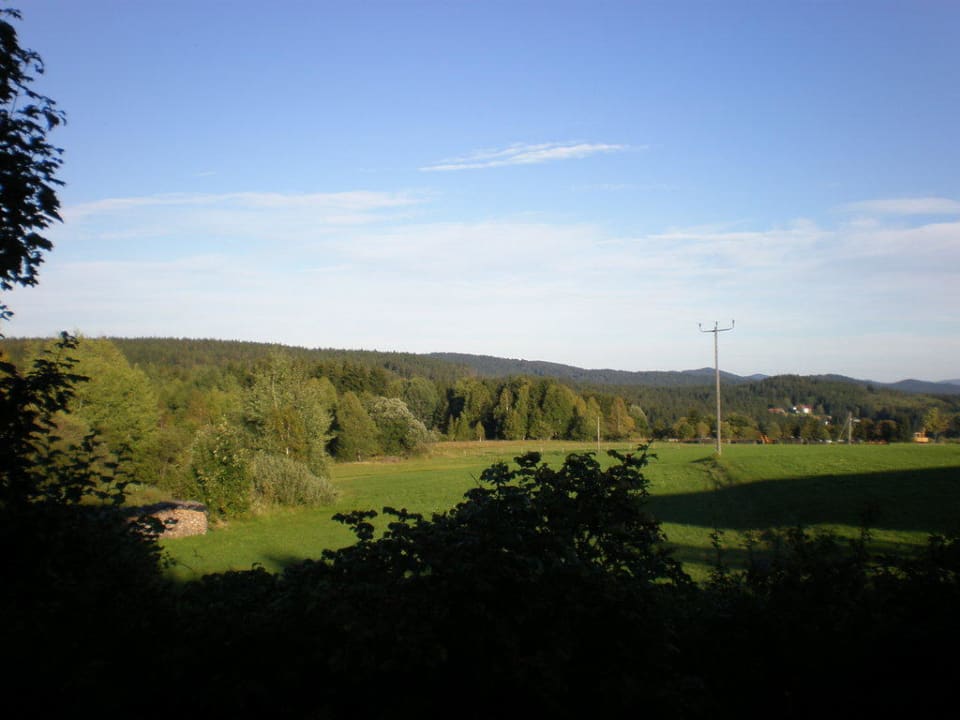 Ausblick Gästehaus Wiesenhäusl