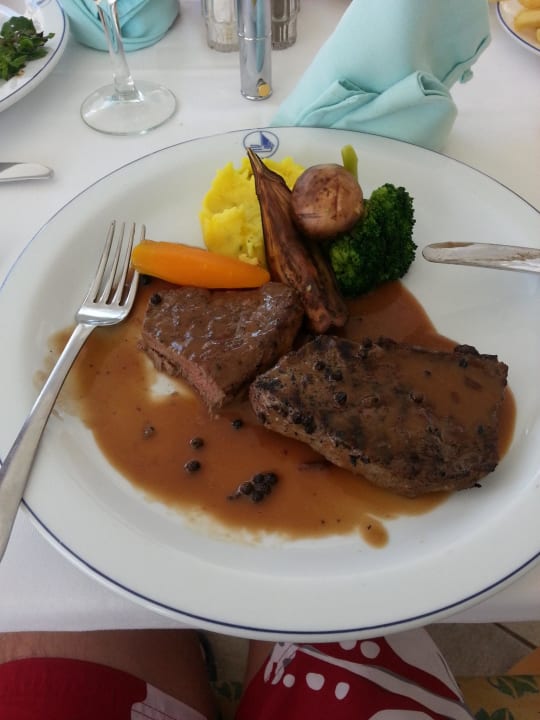 Essen am Strand-Restaurant Hotel El Mouradi Djerba Menzel