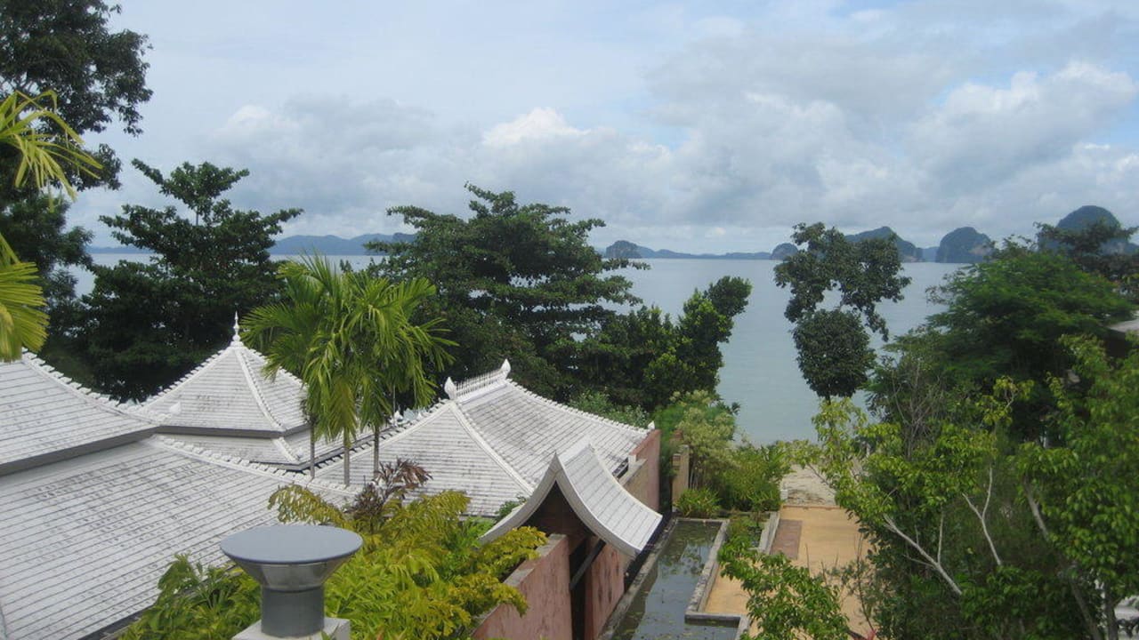 Blick über die Anlage Hotel Anyavee Tubkaek Beach Resort Krabi