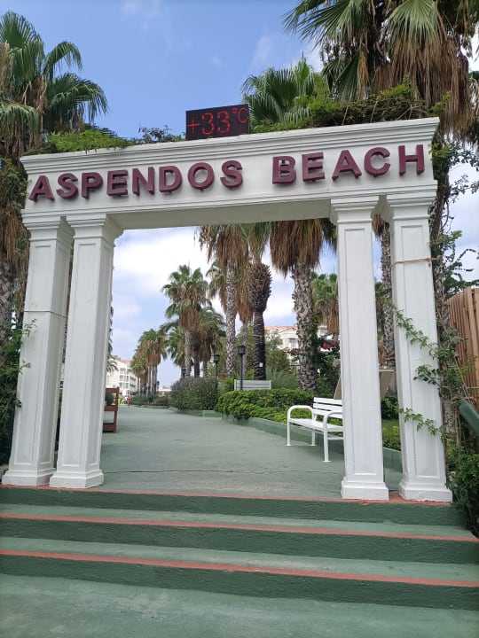 Gartenanlage Trendy Aspendos Beach Hotel