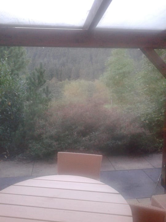 Ausblick Terrasse Center Parcs Park Hochsauerland