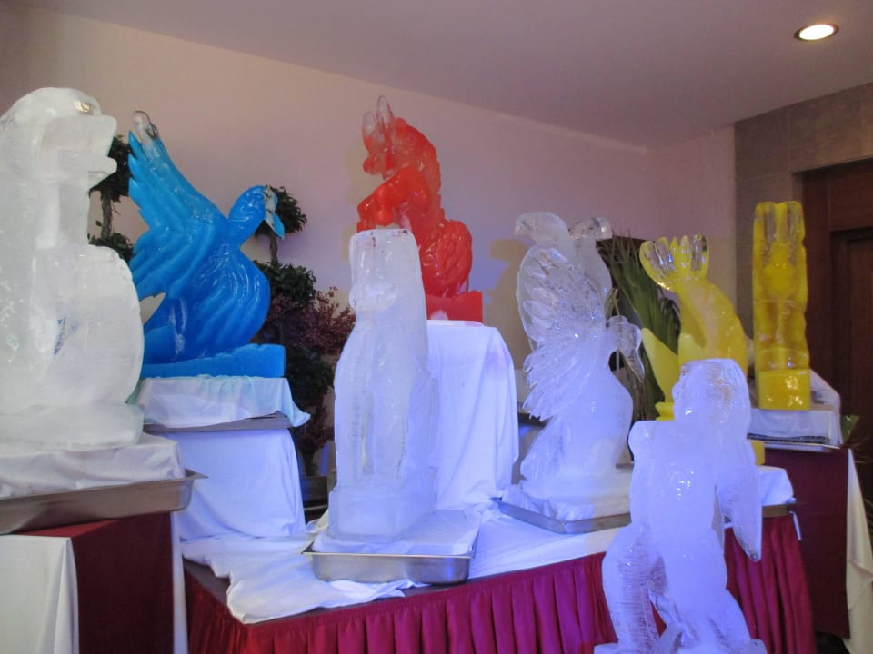Eisskulpturen Sunis Evren Beach Resort Hotel & Spa