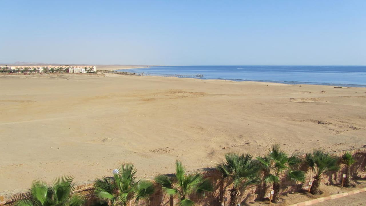 Ausblick von unserem Zimmer Steigenberger Coraya Beach - Adults only