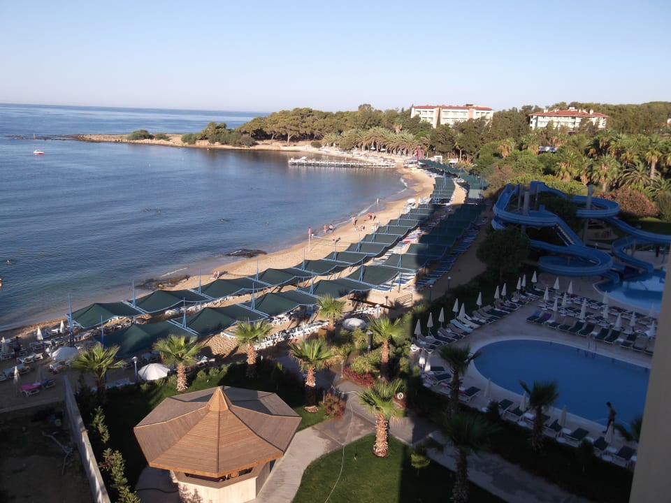 Blick vom Balkon Özkaymak Select Resort Hotel