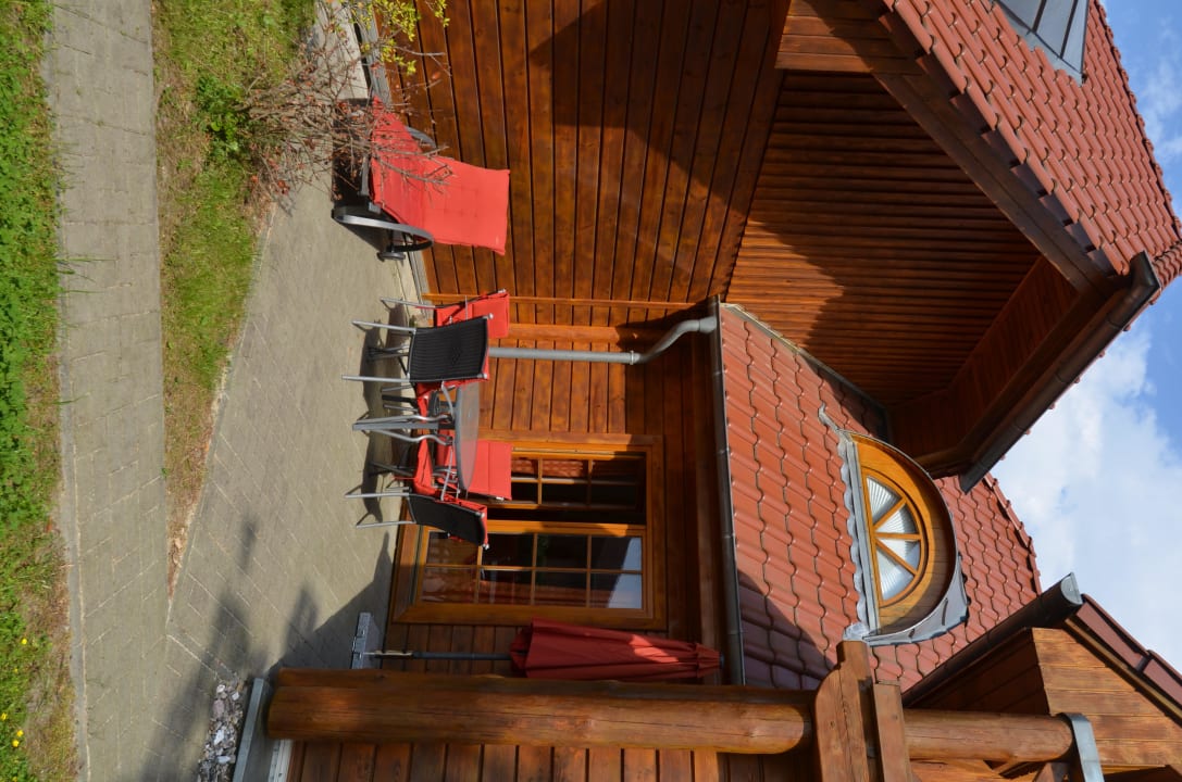 Terrasse Strandschlösschen Sellin