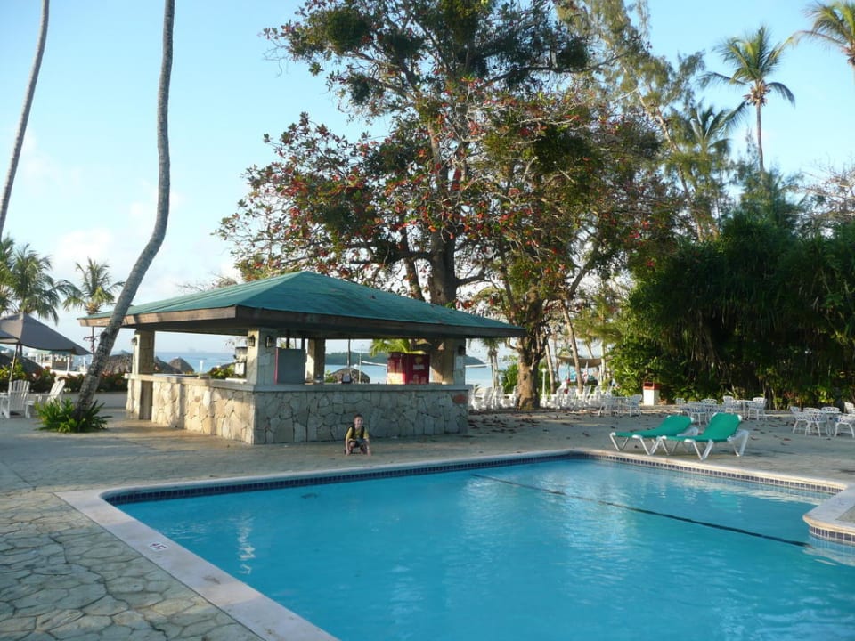 Ruhepool und Bar whala!boca chica